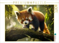 Calvendo Puzzle Red Panda On An Exploration Tour | 1000 Pieces, Finished Size 25