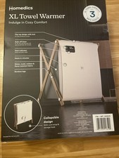 HoMedics XL Towel Warmer Luxe Spa Edition - Brand New, Unopened