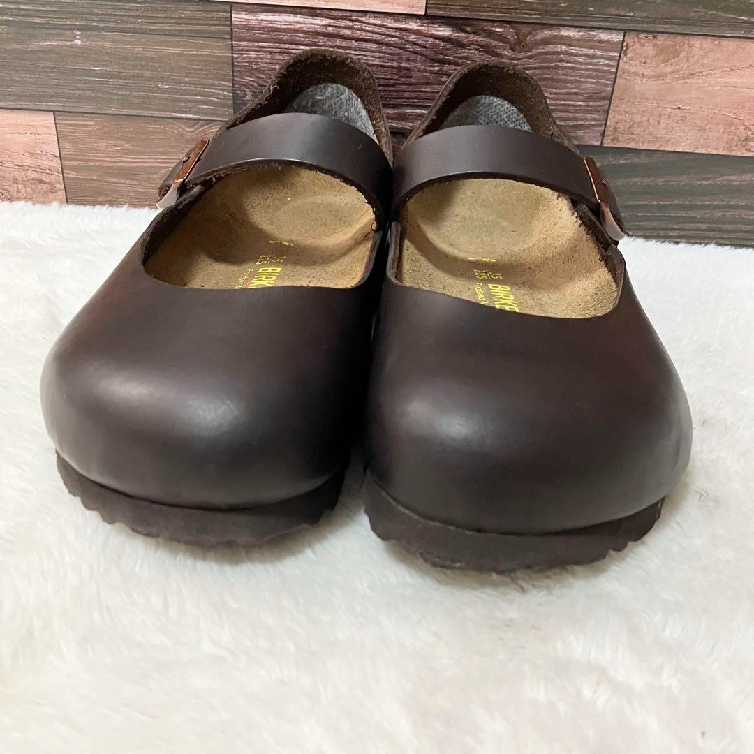 BIRKENSTOCK MANTOVAブラウン ストラップシューズ 39 Birkenstock Women's Mantova Taupe