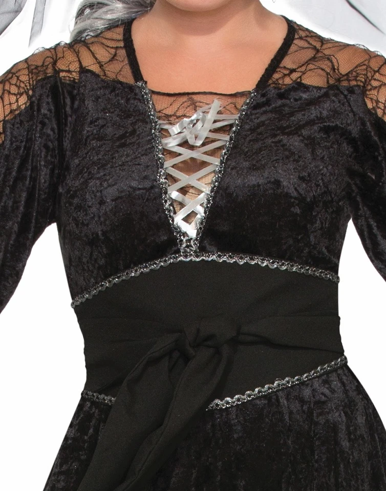 Disfraz de mago lanzador de hechizos para mujer Foto 2 de 2