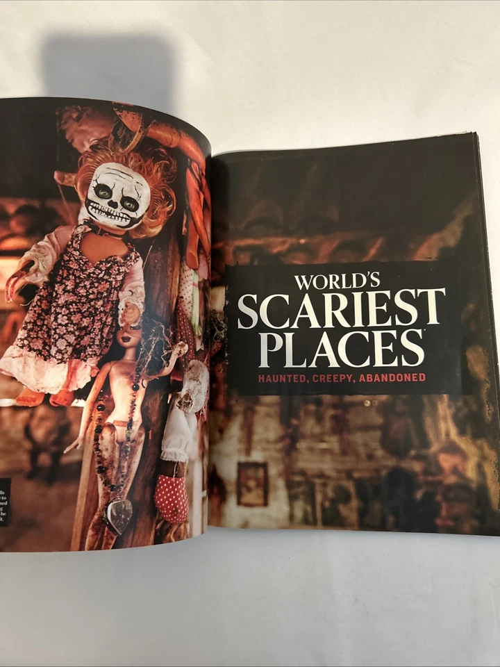 WORLD'S SCARIEST PLACES Magazine Haunted, Creepy, Abandoned 2025 120+ Chilling - Image 3 of 4