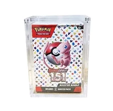 Pokemon Booster Bundle Premium Acrylic Display Protector Case UV Protection