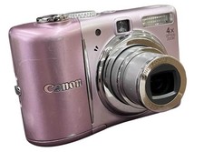 Canon PowerShot A1100 IS Pink Compact Digital Camera 12.1MP 4x Zoom Tested