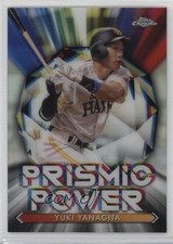 2021 Chrome NPB Nippon Professional Baseball Prismic Power Yuki Yanagita 1bm4