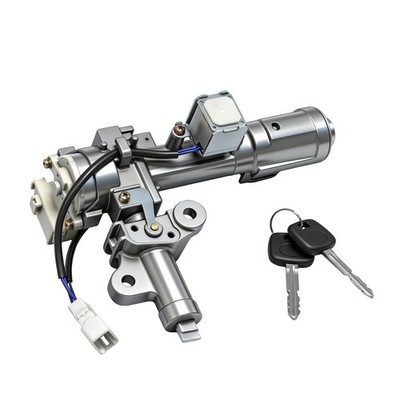 69057-0E010 Ignition Switch Lock Cylinder Assembly with 2 Chip Keys Fit for L...