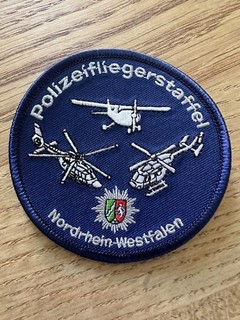 Polizei NRW Fliegerstaffel Patch