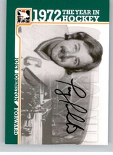 2009-10 ITG 1972 The Year in Hockey Autograph/Signature Cards Pick From List