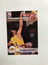 Nice 1993 VLADE DIVAC  SkyBox Basketball Card  # 106 Made in USA