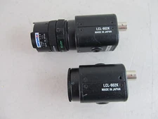 Watec LCL-902K (QTY=2)  Low Light Camera with One Cosmicar 12mm TV Lens 1:1.4