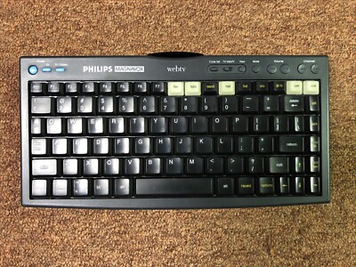 Phillips Magnavox Web Tv Keyboard SWK-8640 MWK122BK