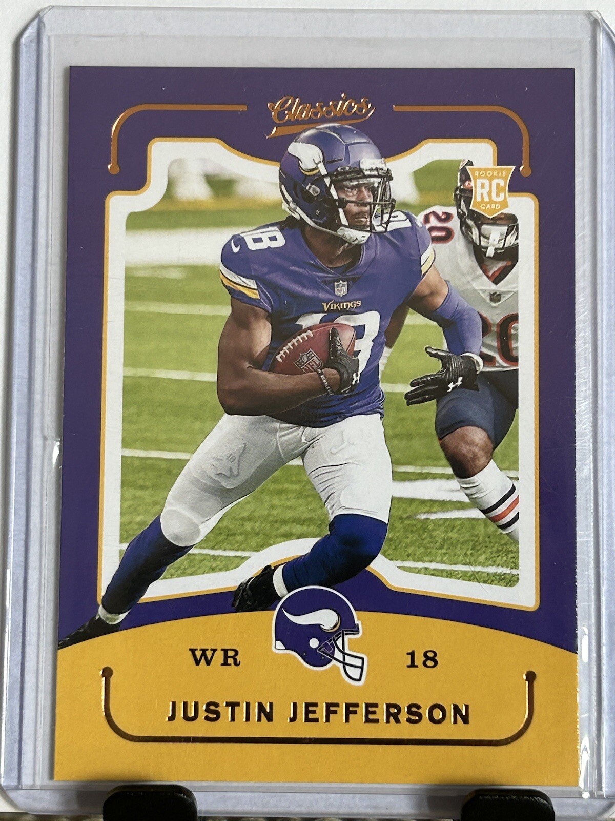 Justin Jefferson 2020 Chronicles Classics Rookie Card Minnesota Vikings