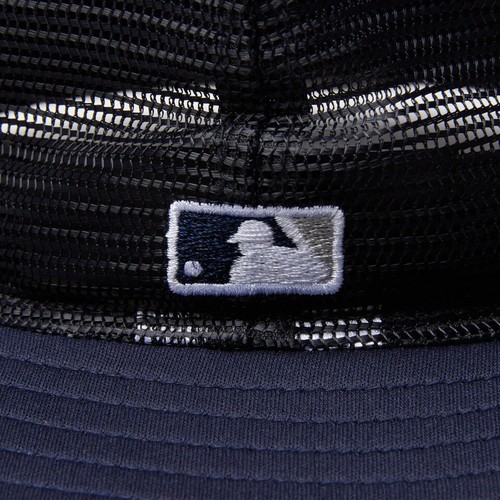 NEW ERA 5-Panel Bucket Hat A-Frame Trucker New York Yankees Navy 14388411 - Picture 9 of 12