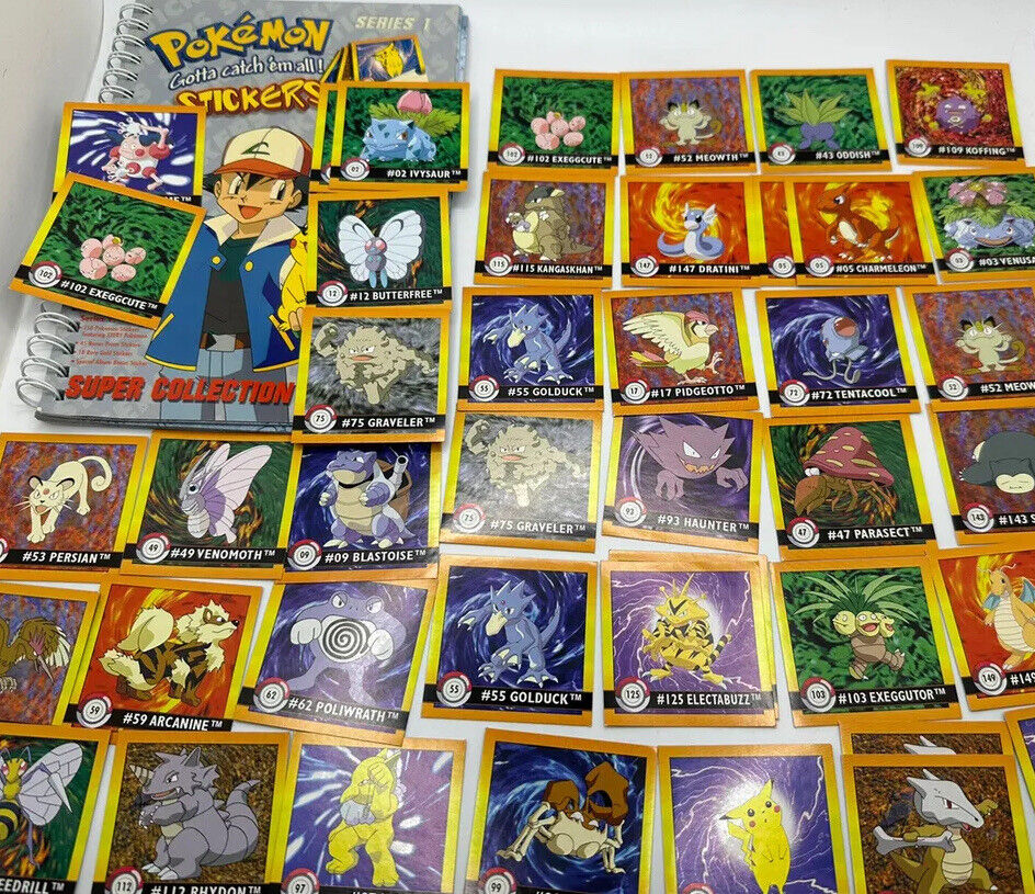 Pokemon Álbum con pegatinas CRAYOLA ▻▻