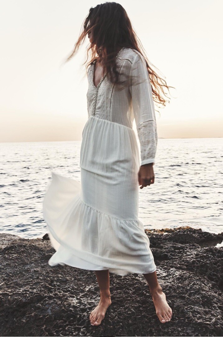 zara embroidered maxi dress Zara White Multi Embroidery Maxi Size XS New (RRP £79.99) – The Wardrobe