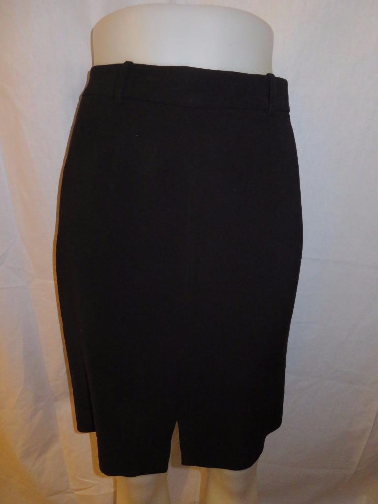 スカート THEORY Woman Skirt Black O0805303 A08 WOMENS THEORY BLACK SKIRT W/SIDE ZIP-UP CLOSURE SIZE 12 | eBay