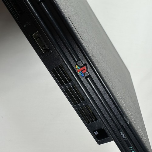 Sony PlayStation 2 Slim PS2 Black Console Gaming System SCPH-70012 w/ Cords - Picture 9 of 17