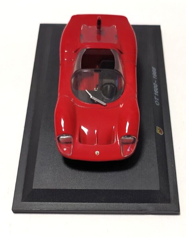 METRO USATO 1:43 AUTO DIE CAST  OT  1600  1966   ROSSO       EDI 2 ABARTH - Immagine 2 di 4