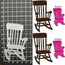 Metal Cutting Dies Chair Scrapbook Paper Craft Knife Mould Blade Punch Stencils