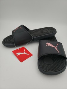 rose gold womens slides