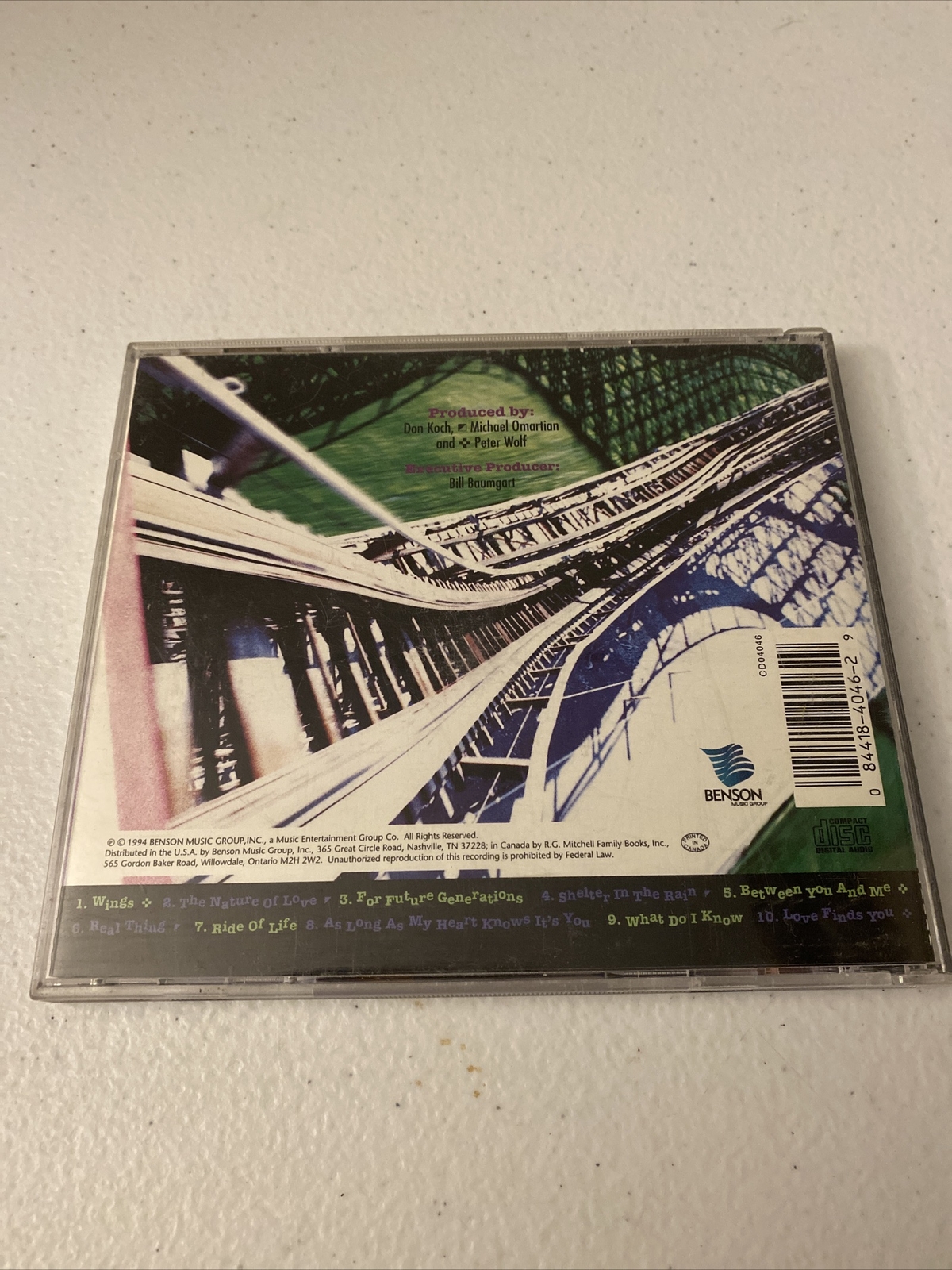 The Ride - Music CD - 4HIM - 1997-08-26 - Benson Records -Audio CD ...