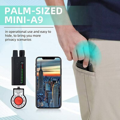 4 In 1 Anti Spy Camera RF Detector Finder Locator for GPS Tracker Listening