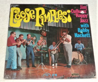 ''SS'' VINYL LP / JIM CULLUM w/ BOBBY HACKETT ''GOOSEPIMPLES!'' (1967) JAZZ  AP-96