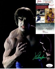 LOU FERRIGNO signed autographed 8x10 THE INCREDIBLE HULK photo JSA