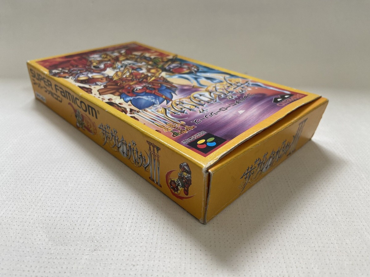 The Great Battle III Nintendo Super Famicom SNES Japanese Game