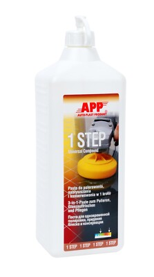 Lack-Politur 1Lit. NANO 3in1 Hochglanzpolitur Autopolitur Versiegelung APP 1Step