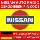 ✅NISSAN RADIO DECODING PIN CODE JUKE MICRA NAVARA NOTE NV200 QASHQAI X-TRAIL✅