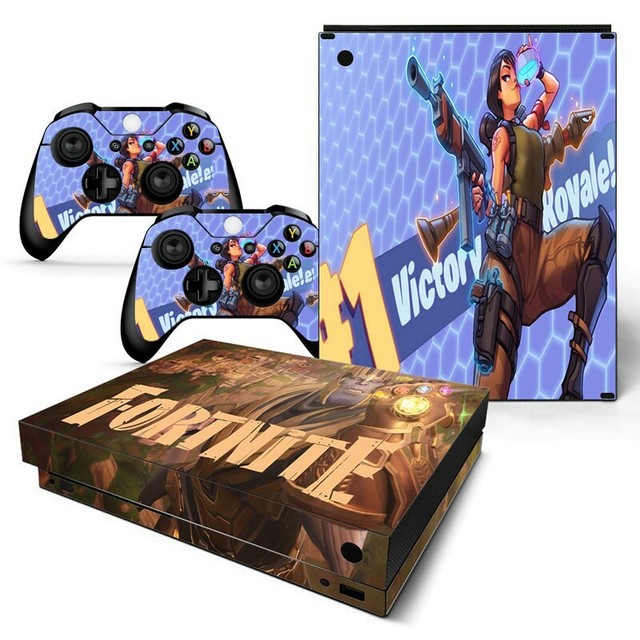 Xbox One X Console Fortnite Skins Decals Rare Collectibles Premium ...