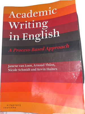 Academic Writing In English/ A process Based Approach