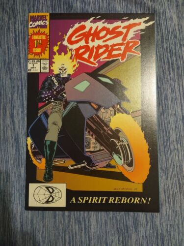 Ghost Rider #1 (1990) 1st appearance Danny Ketch 1st Deathwatch *VF-NM* - Picture 1 of 10