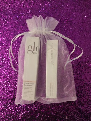   Glo Skin Beauty Hydra-Bright Eye Cream 0.5 fl oz & Essential Eye Base in Silk 