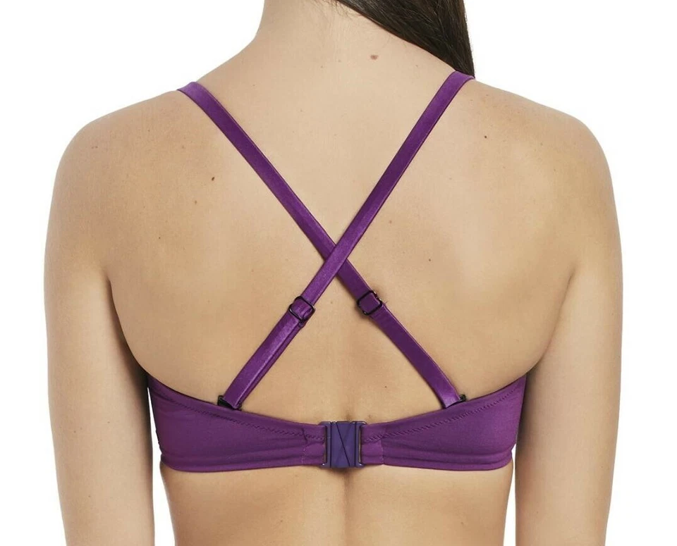 Sujetador bandeau sin tirantes Fantasie Rio Bueno talla 34E mezcla de bayas 6404 Foto 4 de 4