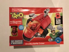 Fisher Price Trio blocks Atrocitus Battle Cruiser DC Super Friends