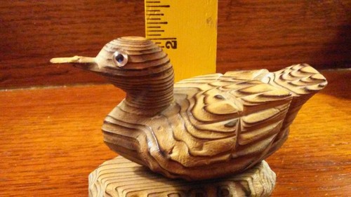 Wony Ltd. Japan Vintage Wooden Duck Bird Fowl - Picture 8 of 8