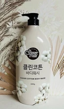 Shower Mate~ Clean Cotton Body Wash 42.3 fl oz (1200 ml )