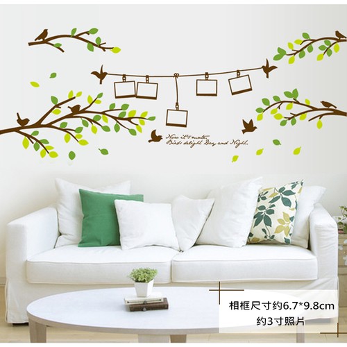 Stickers Tree Wall Decal Sticker Living Room Bedroom Home Decor Photo Frame Family Lucky Décor Decals Vinyl Art - Wall Stickers For Living Room Home Decor Stickers Tree Wall Decal Sticker Living Room Bedroom Home Decor Photo Frame Family Lucky Décor Decals Vinyl Art - Wall Stickers For Living Room Home Decor