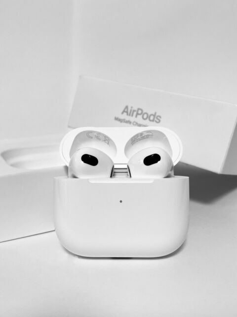 Apple AirPods 3rd Generation - Replacement Case/Left/Right Side Only Headphones