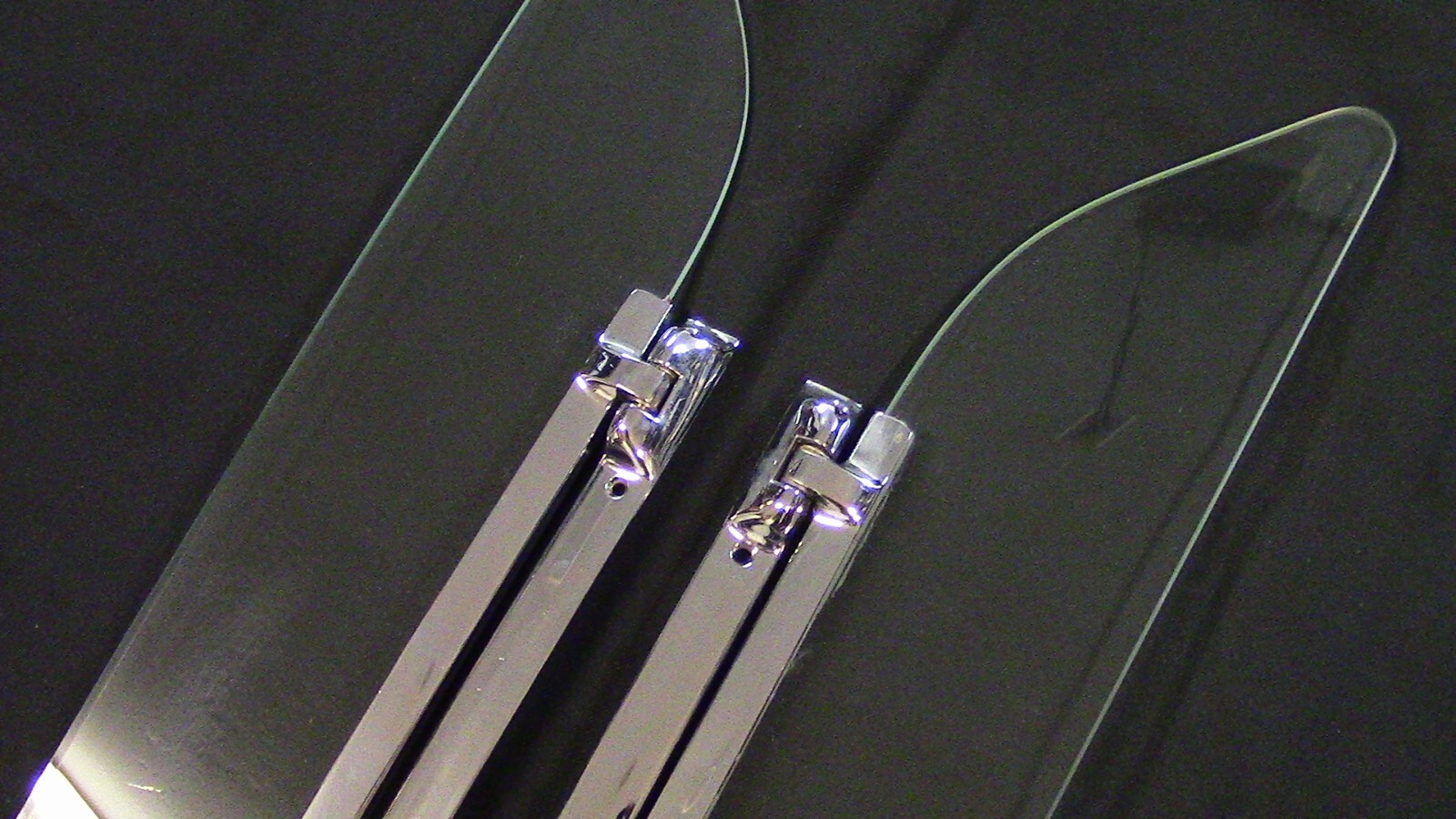 WINDSHIELD SIDE WIND DEFLECTORS MEYERS MANX and MANX STYLE DUNE BUGGY