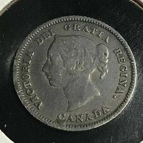 1881 Canada 5 Cents Silver — photo from the most recent tracked eBay sale