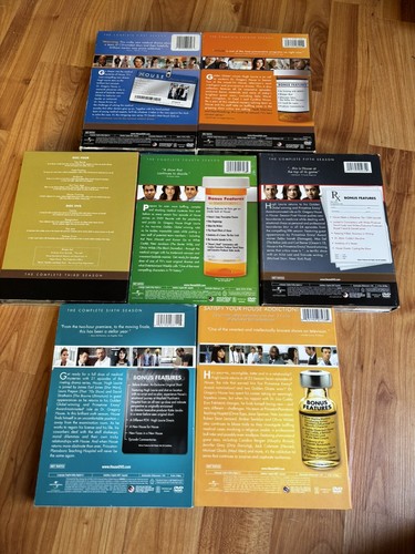 House M.D. DVD Set Seasons 1 thru 7 Hugh Laurie - Picture 2 of 3