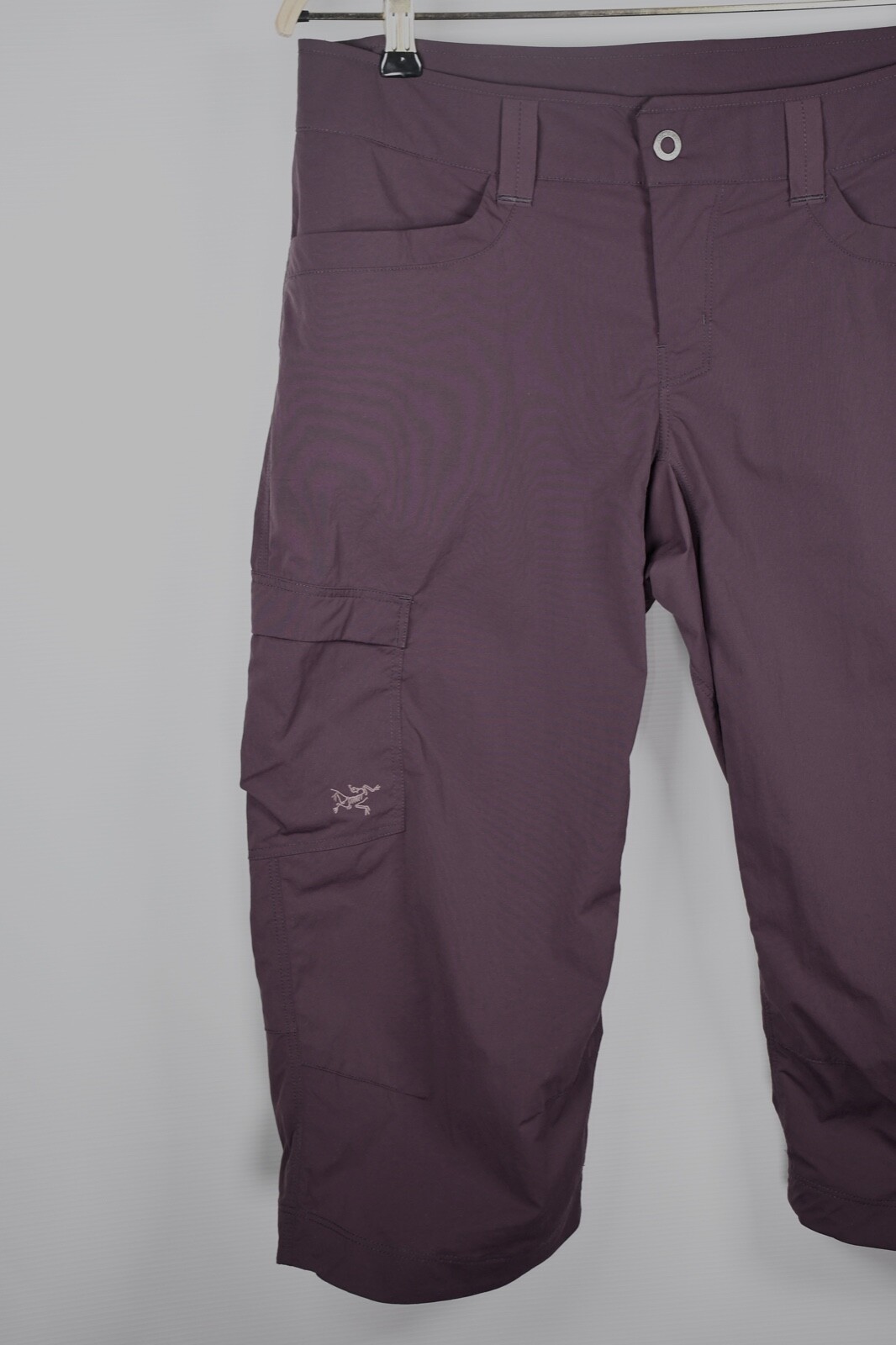 ARC'TERYX ARC’TERYX Pantaloni Bermuda Donna Nylon Viola Pantaloncini Escursionismo Tg 10