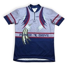 maglia ciclismo vintage Diadora taglia XXL BW 61 cm bike shirt anni 90 colorata bici ZM41