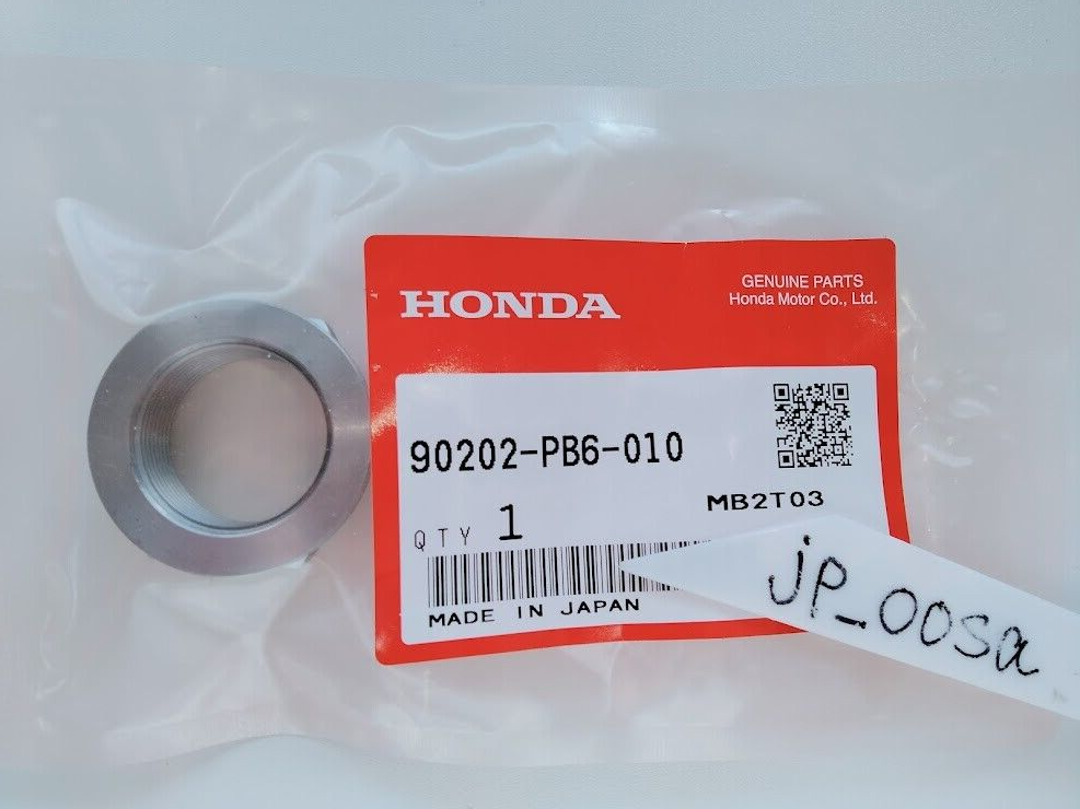 Honda Genuine OEM 22MM Flange Nut | 90202-PB6-010 | Japan