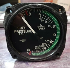 Garwin Fuel Pressure Indicator Unknown condition selling for parts or rebuild 