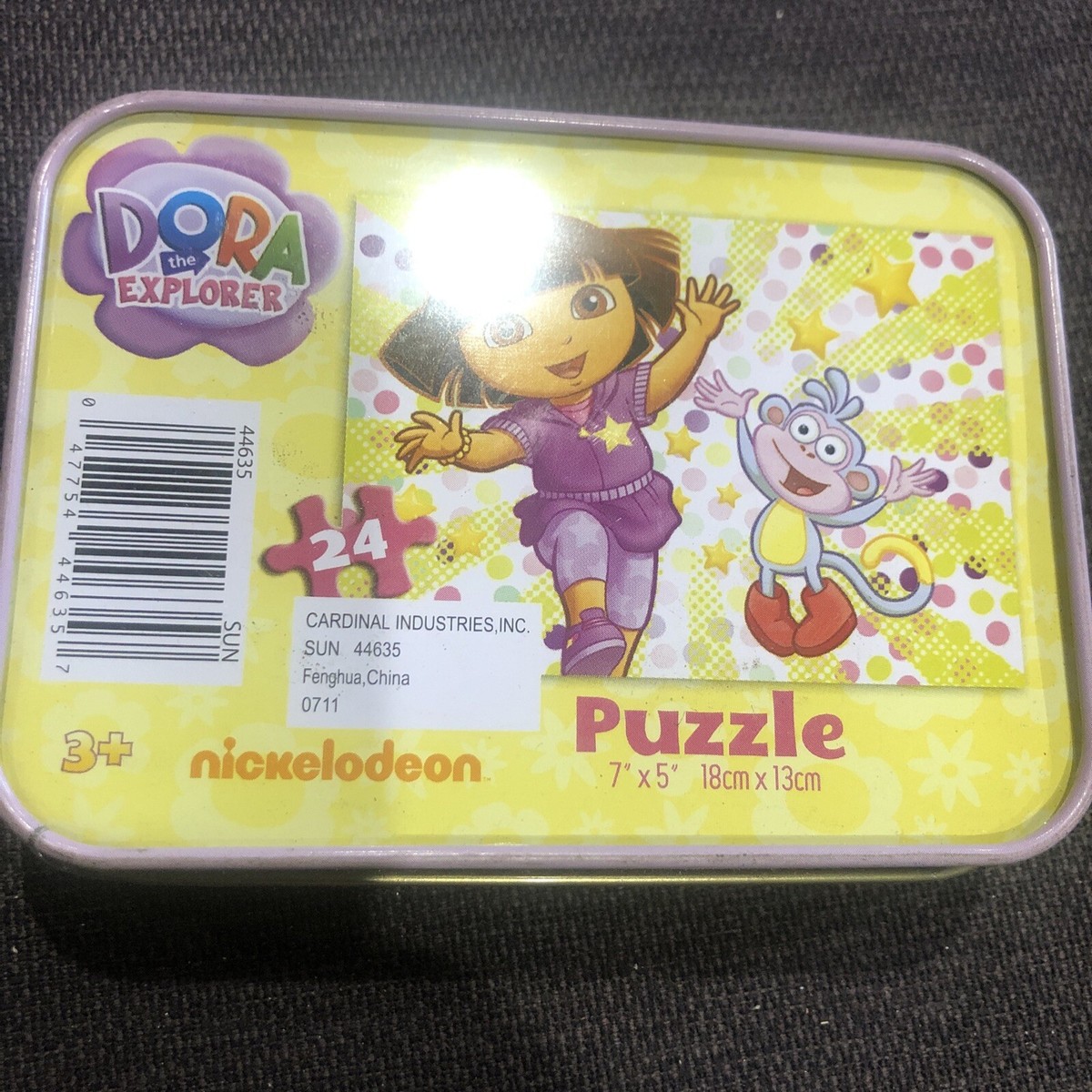Dora the Explorer Puzzle Tin - 24 pc puzzle by Cardinal | eBay