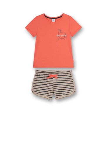 Shorty, narrow horse pajamas, Cayenne V.V.Sanetta size 128-140 organic cotton