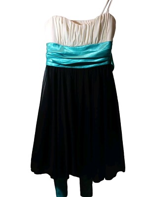 cream and turquoise dress Long casual dress